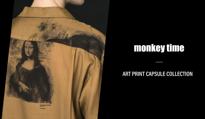 ALPHA INDUSTRIES × monkey time OVER SIZED B-3/フライトジャケット