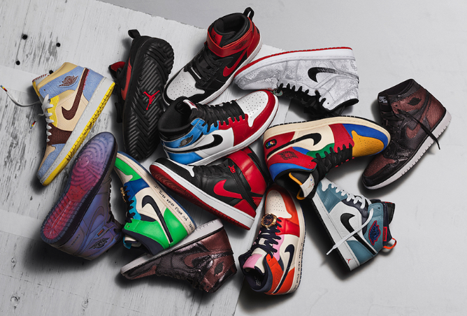 2019年 合計13モデル！Nike Air Jordan 1 “Fearless Ones” Collection