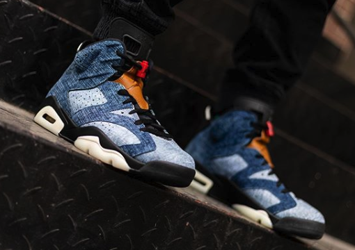 jordan 6 washed denim 2019