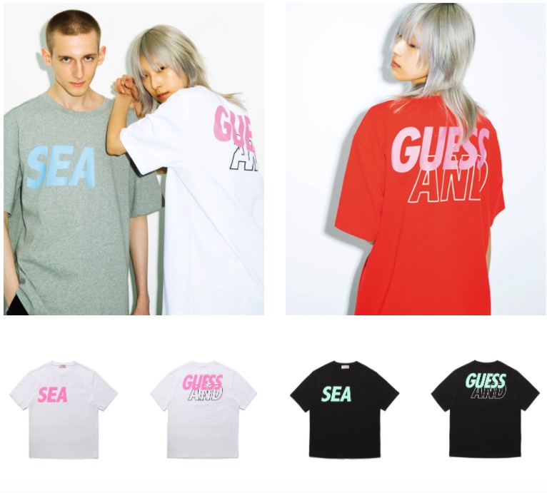 GUESS ゲス　wind and sea ウィンダンシー　デニムジャケット　春 楽天市場】M【WIND AND SEA GUESS x WDS OVERSIZED DENIM JACKET
