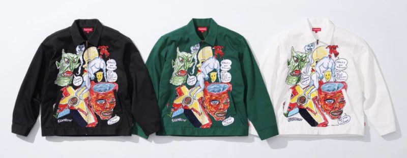 SUPREME】シュプリーム × ダニエル・ジョンストン 20SS コラボ