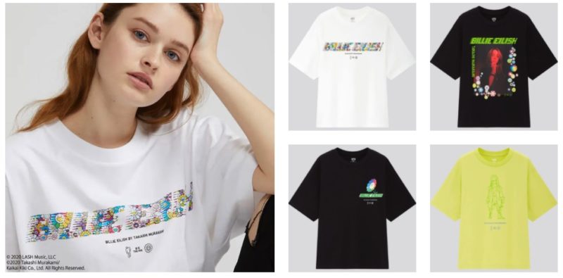 UNIQLO】ビリー・アイリッシュx村上隆 2020年5月25日(月