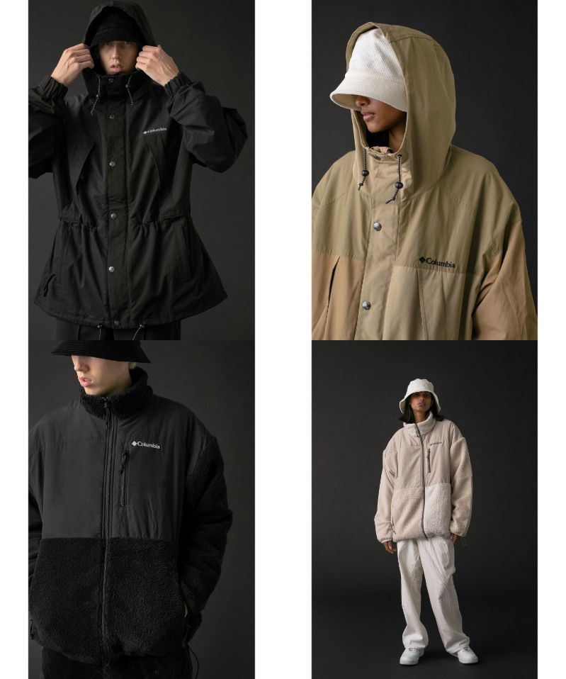 Columbia monkey time mountain parka Sマウンテンパーカー