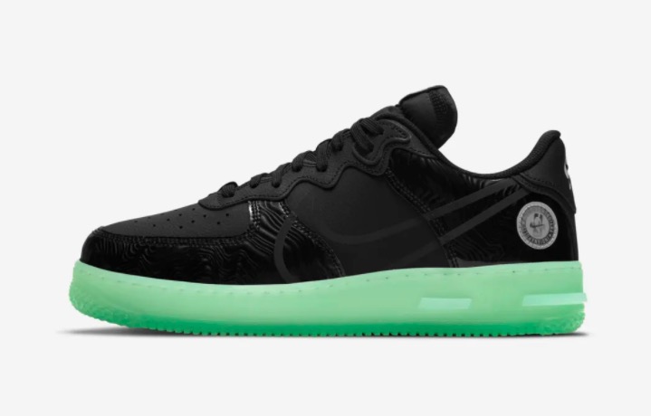NIKE AIR FORCE 1 REACT “BARELY GREEN” (CV2218-001) 2021年3月