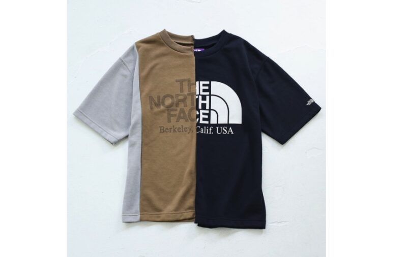 THE NORTH FACE PURPLE LABEL × BEAMS BOY アーカイブのアシメロゴT ...