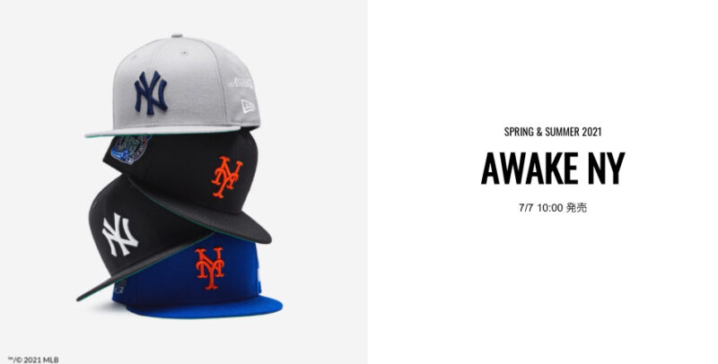 Awake NY × New Era コラボキャップ NAVY 2個セット - キャップ
