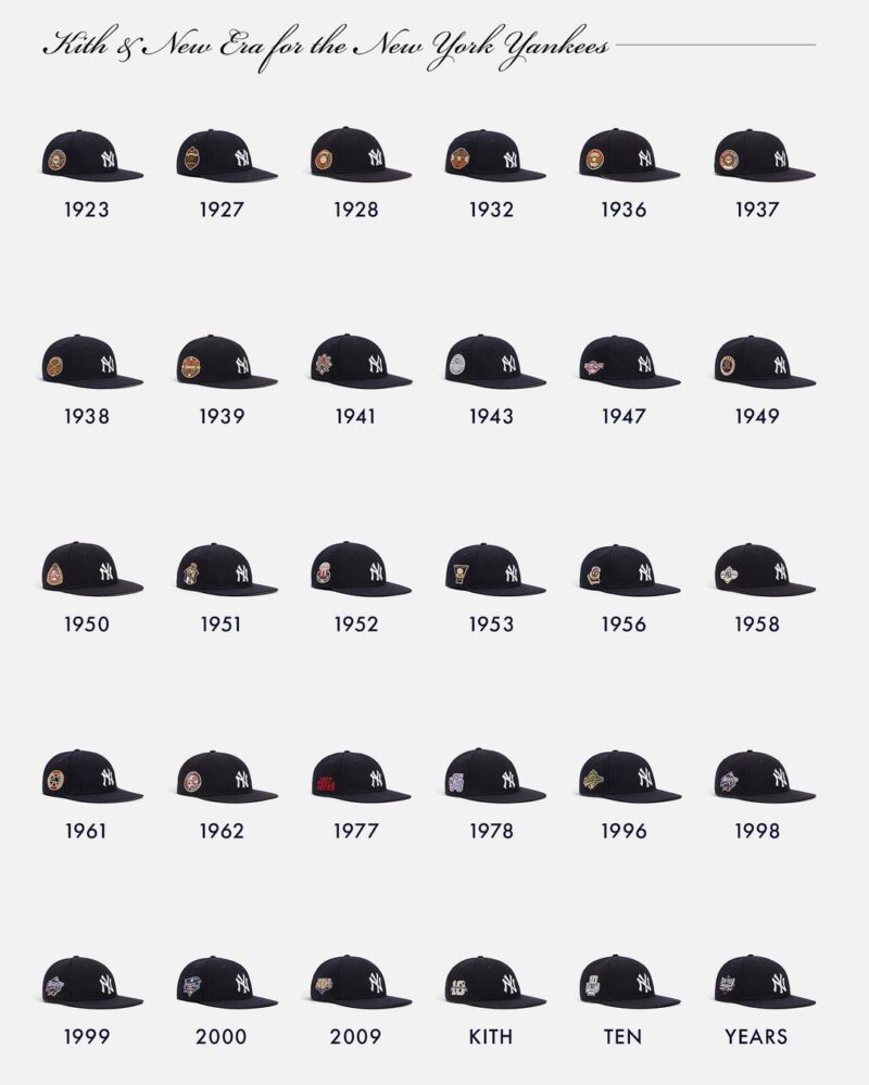 合計30色！Kith & New Era for the ニューヨーク・ヤンキース 10