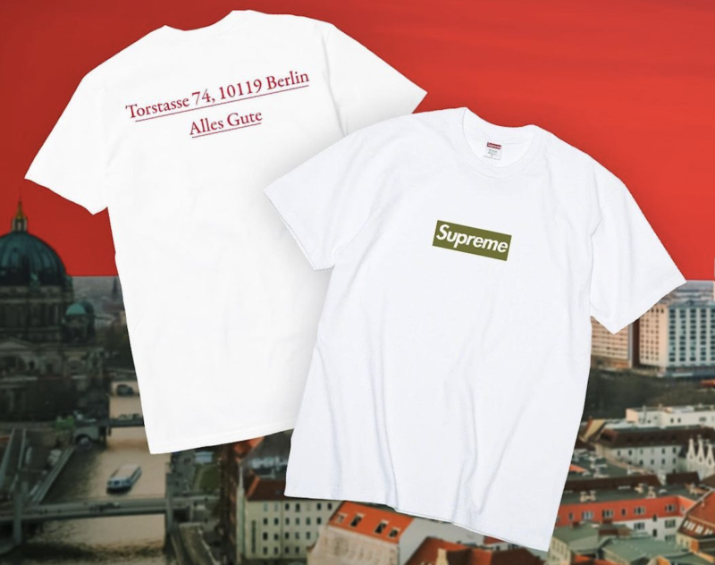 ドイツ・ベルリン店オープン記念！Supreme Berlin Opening Box Logo  