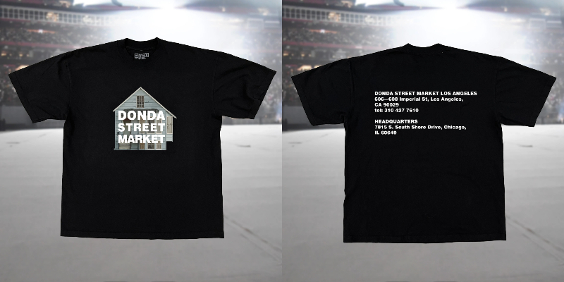 Kanye West DONDA STREET MARKET TEE BLADE