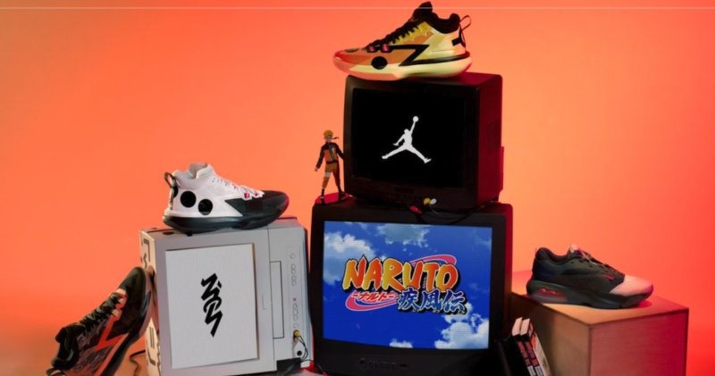 ナルト ジョーダン エア 24 nike ナイキ スニーカー NARUTO