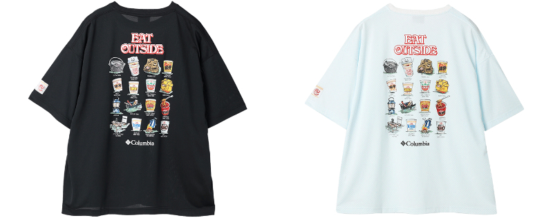 カップヌードル コロンビア Columbia Tシャツ