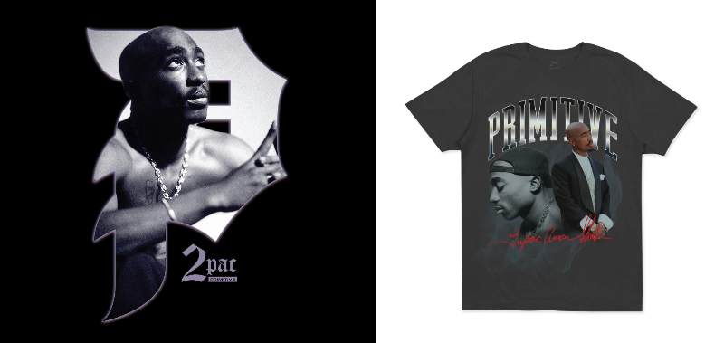 The Primitive × 2Pac collection 発売 - 流行ストリートマガジン