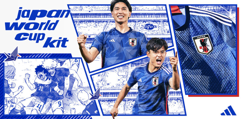 サッカー日本代表 2022 新ユニフォーム 「Japan World Cup Kit」アディダスで先行発売 - 流行ストリートマガジン
