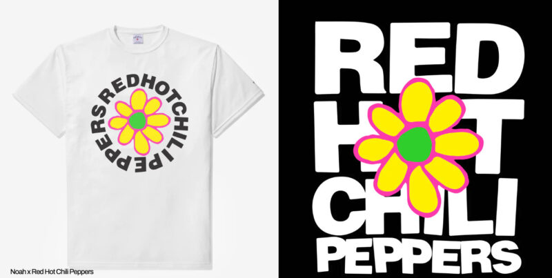 NOAH レッチリ コラボTシャツ RHCP ノア