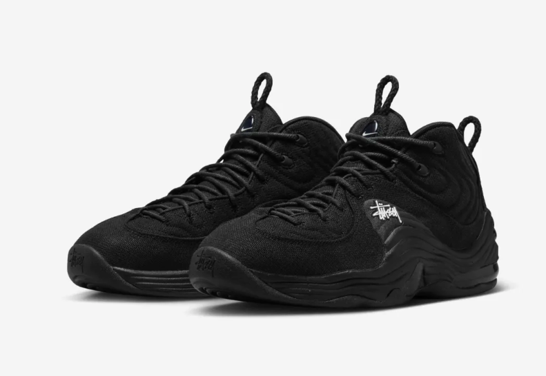 STUSSY x NIKE AIR PENNY 2 黒　US8 26cm