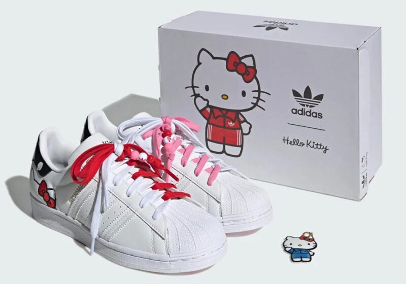 adidas Super star × Hello Kitty スニーカー