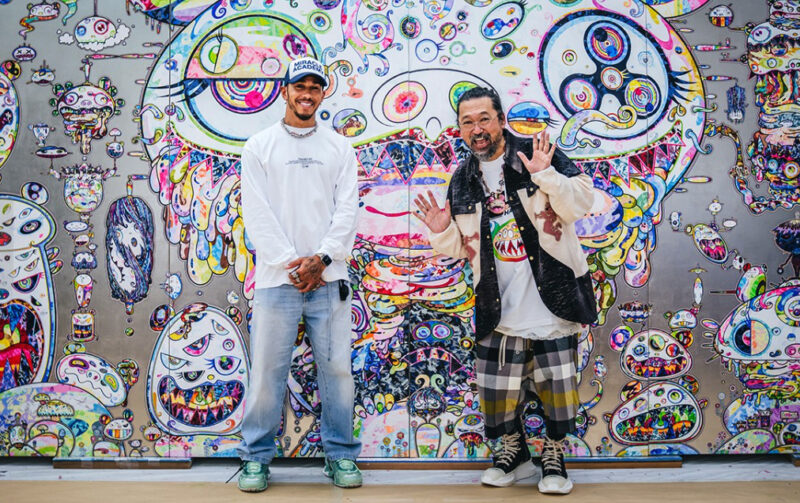 村上隆　ルイス　ハミルトン　F1　ロングスリーブ