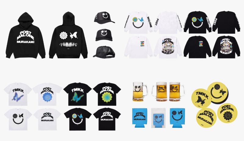 村上隆 × Post Malone “Twelve Carat Toothache” Collection 発売  