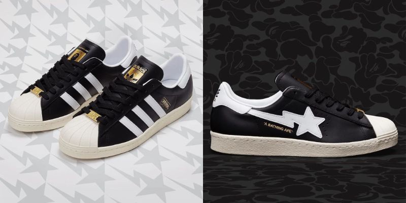 adidas × A BATHING APE SS80S BAPE 26.0cm