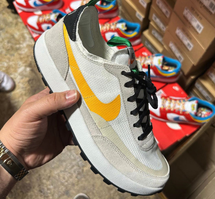 NIKE General Purpose Shoe トム・サックスイエロー NikeCraft General Purpose Shoe Tom Sachs Archive Dark Sulfur