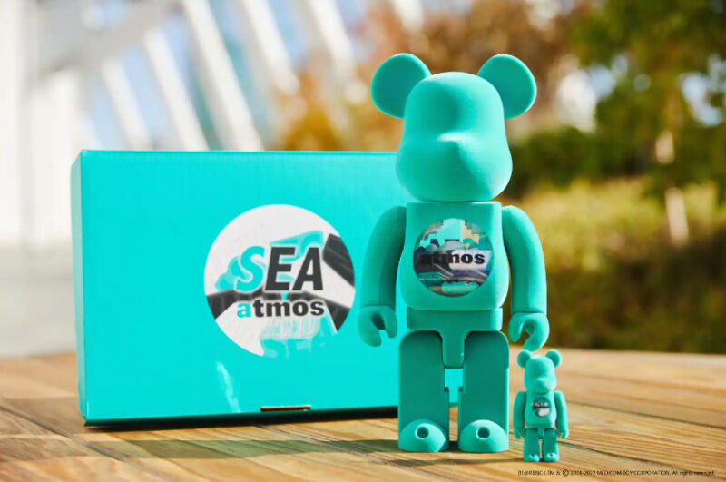 atmos X BE@RBRICK X WINDANDSEA パーカー