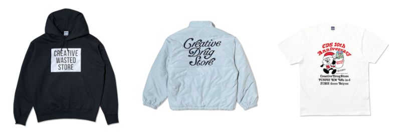 CREATIVEDRUGSTOREとVERDYのコラボアイテム