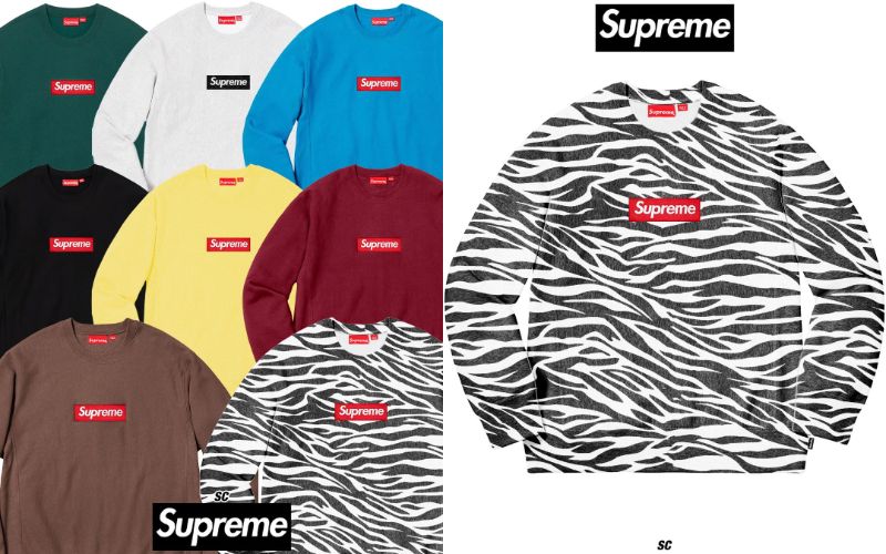 毎回大人気！Supreme 2022 Box Logo Crewneck 発売 - 流行ストリート ...