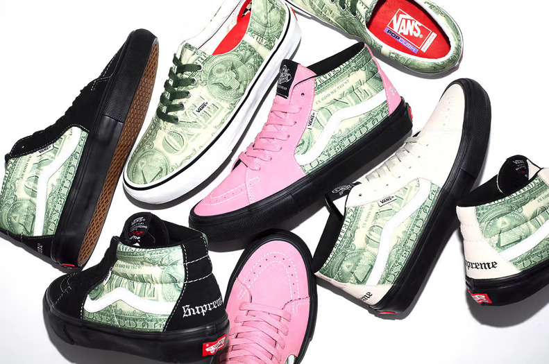 Supreme × Vans Dollar Era US 9  即完売品