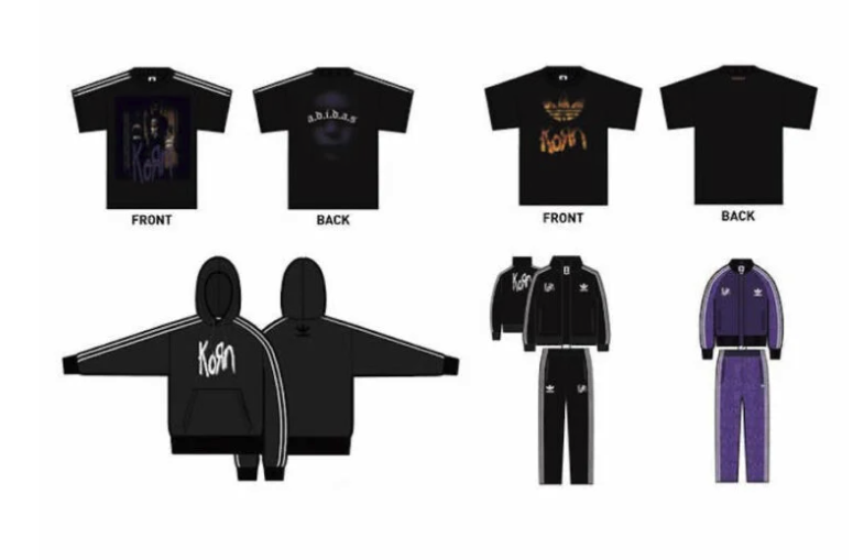 adidas kornコラボジャージ 2023年10月27日｜Korn × adidas Originals Collaboration 発売