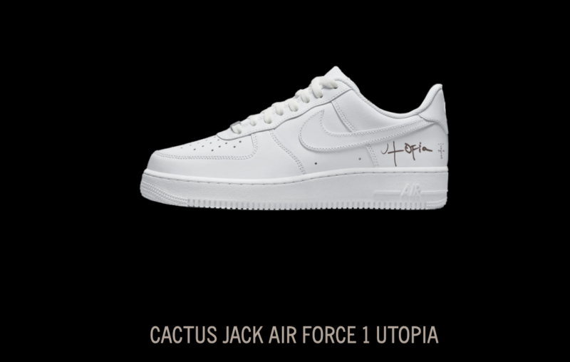 2023年｜Travis Scott × Nike Air Force 1 Low “Utopia” 発売 - 流行  
