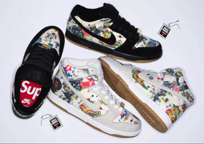 NIKE  supreme  コラボシューズ