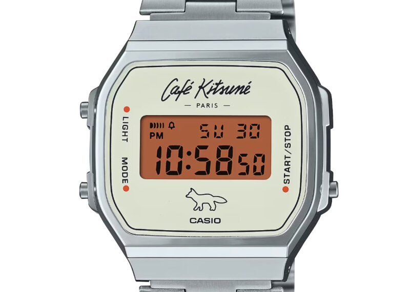 Café Kitsuné Casio メゾンキツネ A168WECK-7AJR