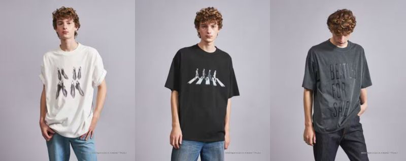 ステラマッカートニー 19AW ビートルズ つたい コラボTシャツ 